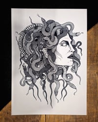 Image 1 of Art Print "Head of Medusa II"