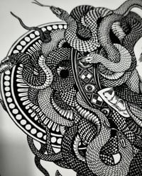 Image 2 of Art Print "Head of Medusa II"