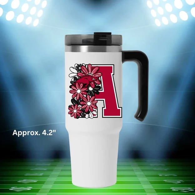 Image of Arkansas Razorbacks Football Uv Dtf Decal Choice of 4 OD1