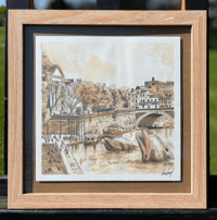 Image 2 of The Dolphins and the Quay (Original work)