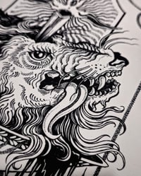 Image 4 of Art Print "Homo Homini Lupus"