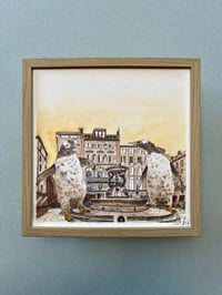 Image 1 of The Penguins and Trinity Square (Original work)