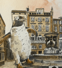 Image 3 of The Penguins and Trinity Square (Original work)