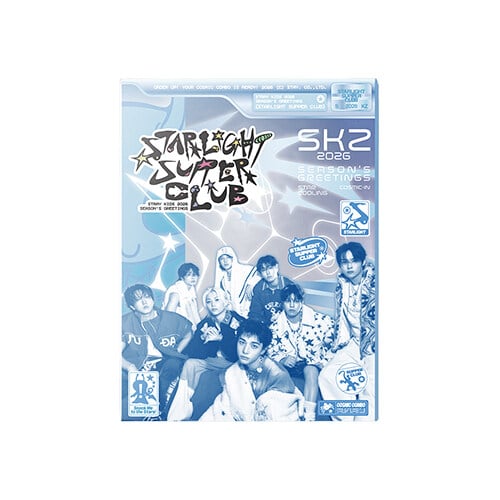 Image of [PRE-ORDER] Stray Kids 2026 Season’s Greetings ‘STARLIGHT SUPPER CLUB’ + Aladin POBs