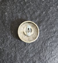 Image 8 of Large Paper Mache Wall Plate with Golden Leaf | Handmade Rustic Wall Art