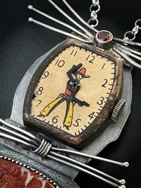 Image 2 of Cowboy Watch Brooch/Pendant