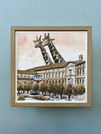 Image 1 of The Giraffes and the Hôtel-Dieu (Original work)