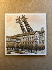 Image 2 of The Giraffes and the Hôtel-Dieu (Original work)