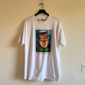 Image of Frankenstein USPS Stamp T-Shirt