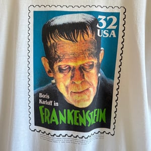 Image of Frankenstein USPS Stamp T-Shirt