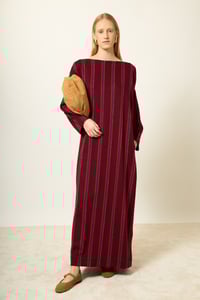 Image 2 of ABITO AZZURRA RIGHE VINO