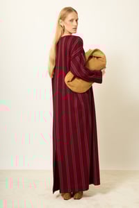 Image 1 of ABITO AZZURRA RIGHE VINO