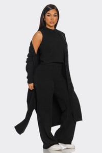 Image 2 of Keep It Cozy DIVA 3 Piece Set - Black