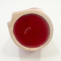 Image 10 of XXL Vase Verceram en céramique d’art, années 50/60, émail rouge bordeaux irisé