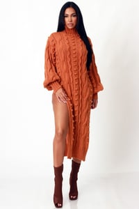 Image 2 of Cable Knit DIVA Sweater (More Colors)