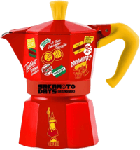 Image 1 of Sakamoto Days Moka Express 3 Cup Red Limited Edition