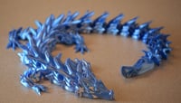 Image 3 of 💙🌊 3D Printed Water Dragon – Flowing Elegance, Mythical Power! 🐉✨