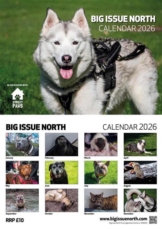 Big Issue North 2026 Calendar
