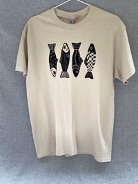 Image 3 of HALAK! - Kézzel nyomott pólók / Handprinted