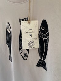 Image 3 of HALAK! - Kézzel nyomott crop shirt / Handprinted