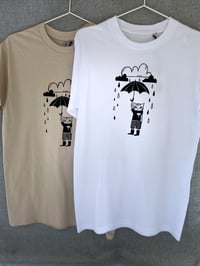 Image 5 of Rain Lover - Kézzel nyomott póló / Handprinted