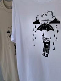 Image 1 of Rain Lover - Kézzel nyomott póló / Handprinted