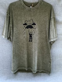Image 1 of Rain lover - Kézzel nyomott póló/ Handprinted
