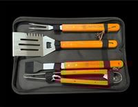 Image 4 of BBQ Utensil Set & Apron w/Local One Logo