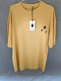 Image 2 of Strange smile - Kézzel duplán nyomott póló / Handprinted / Oversized