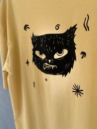 Image 1 of Strange smile - Kézzel duplán nyomott póló / Handprinted / Oversized