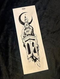 Image 1 of Print "burning church"