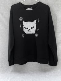 Image 3 of Strange Smile - Kézzel nyomott pulóver / Handprinted