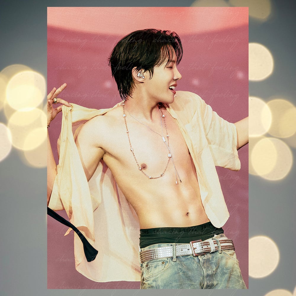 Image of J-Hope Lollapalooza Berlin 2025 Photo Sketch