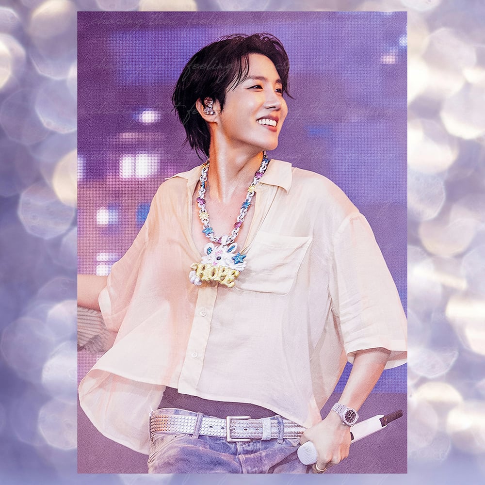 Image of J-Hope Lollapalooza Berlin 2025 Photo Sketch