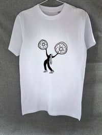 Image 1 of Dancing with my donuts! - Kézzel nyomott póló