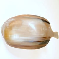 Image 6 of Coupelle feuille en corne de buffle – Fait main, vintage années 70/80 – vide-poche