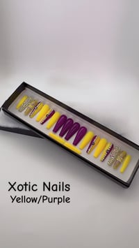 Image 1 of Purple/Yellow