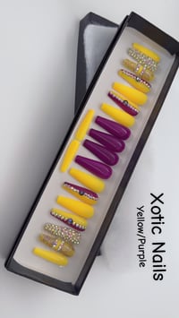 Image 2 of Purple/Yellow