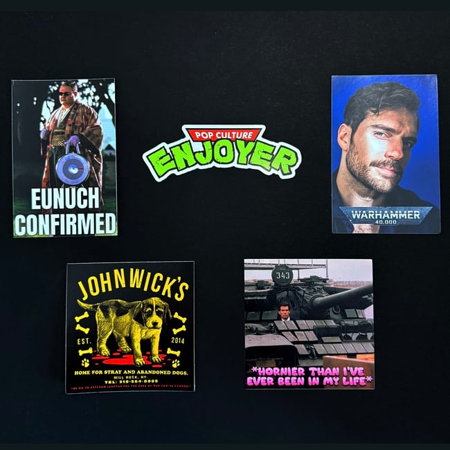 POP CULTURE ENJOYER STICKER PACK