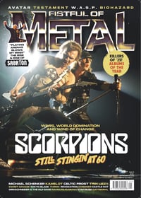 FISTFUL OF METAL #21: SCORPIONS - PREORDER