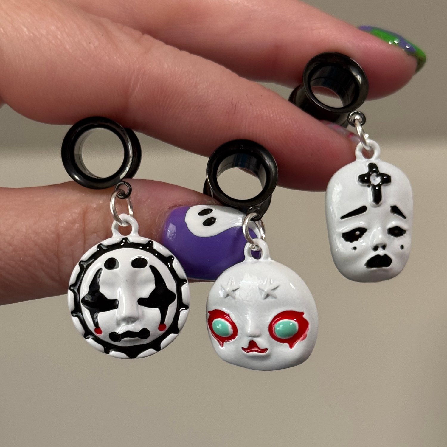 Image of Doll Face Dangles (sizes 4g-2")