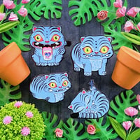 Derpy Tiger Pins