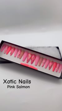 Image 1 of Pink Salmon / Barbie Pink/ Marble