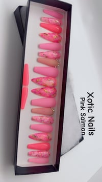Image 2 of Pink Salmon / Barbie Pink/ Marble