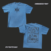 Image 1 of Slaying Demons Embroidered/Printed Tee