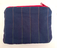Image 4 of Spark pouch- Ecru and Orange 