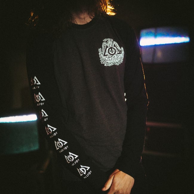 Longsleeve "Snake & Eagle" Grey