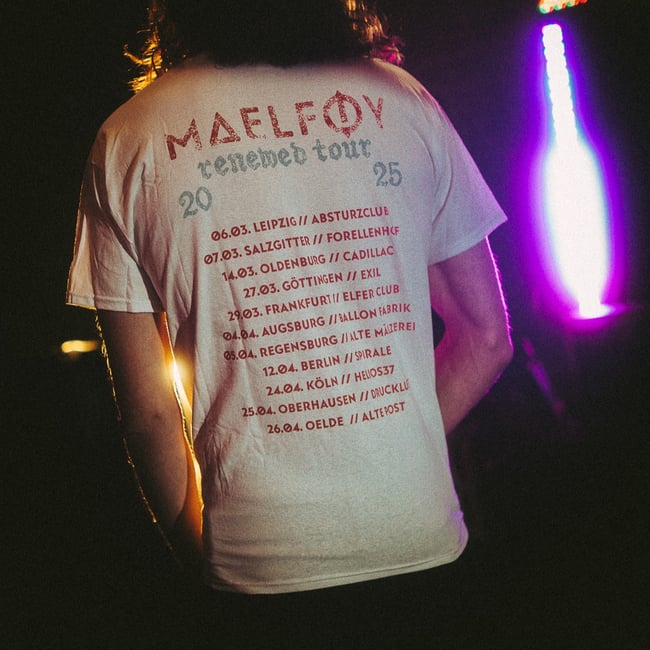 T-Shirt "RENEWED TOUR 2025" White