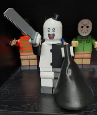 Image 1 of Art the Clown Terrifier Halloween Brick Man figure