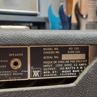 Image 3 of Music Man One Fifty Tube Amplifier Head